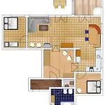 Lejlighed Rosaklein-30m2 & Rubinagross-100m2