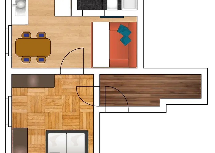 Rosaklein-30m2 & Rubinagross-100m2